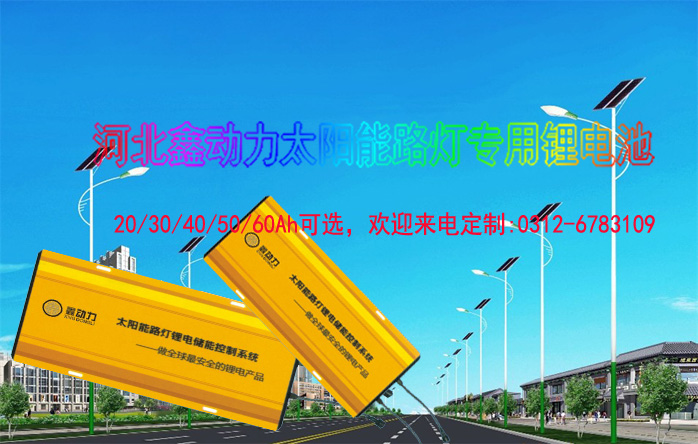 河北鑫動(dòng)力太陽(yáng)能路燈專用鋰電池